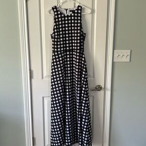 Banana Republic gingham dress size 8